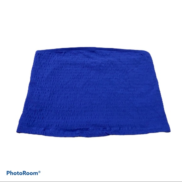NWOT American Eagle Tube Top Blue Small - Picture 1 of 9